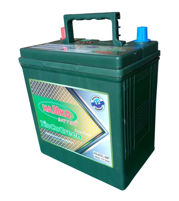 Hamko Car Battery N40ZL SMF 12M Tincagreen
