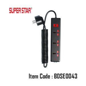 Multi Plug/Socket/Strip 3Pin BDSE0043