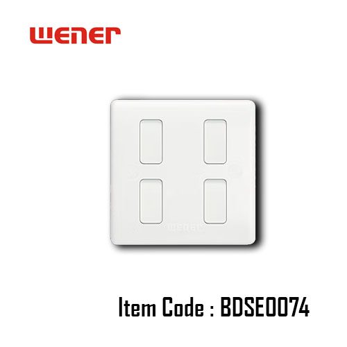 Wener 4Gang Switch BDSE0074