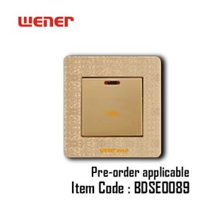 Wener Gold 20A D/P Switch BDSE0089