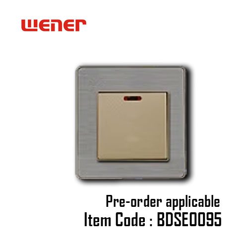 Wener Luxury 20A D/P Switch BDSE0095